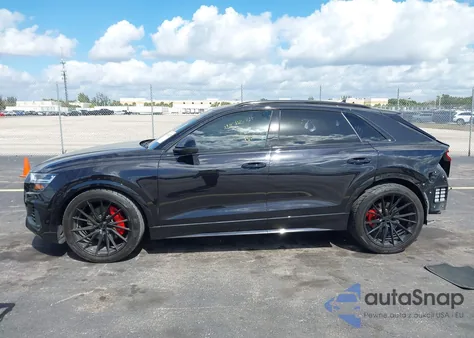 2019 Audi Q8 55 Premium z USA, uszkodzony, nr VIN WA1BVAF16KD037415
